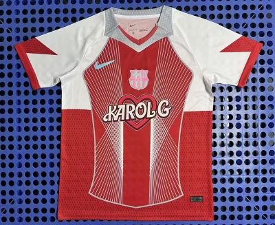 2526 Bar special version red white with new sponsor jersey size S-2XL